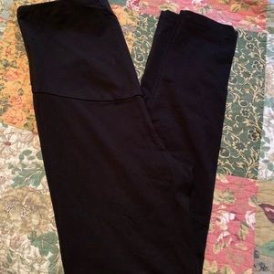 Maternity leggings black